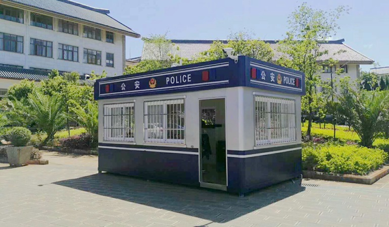 想兴镀锌板岗亭解析