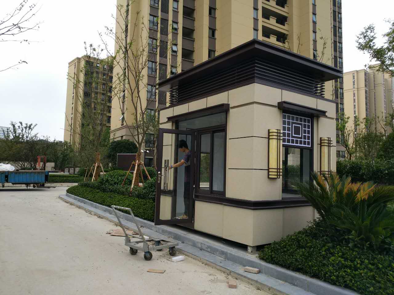 岗亭
